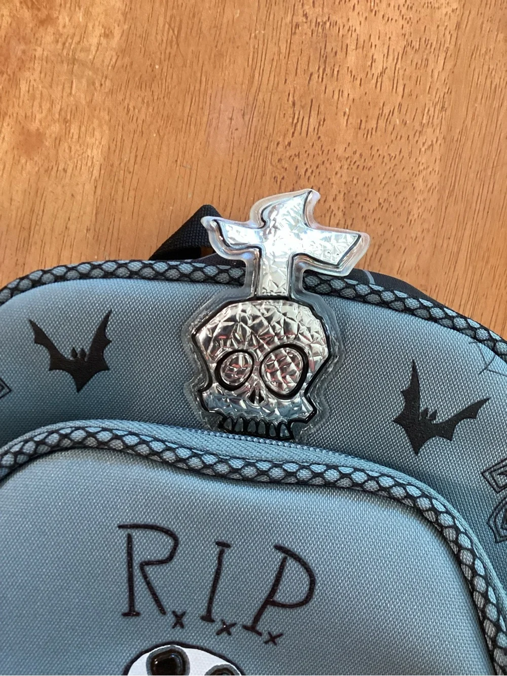 Disney Nightmare Before Christmas Coffin Shaped Insulated Lunch Box Backpack